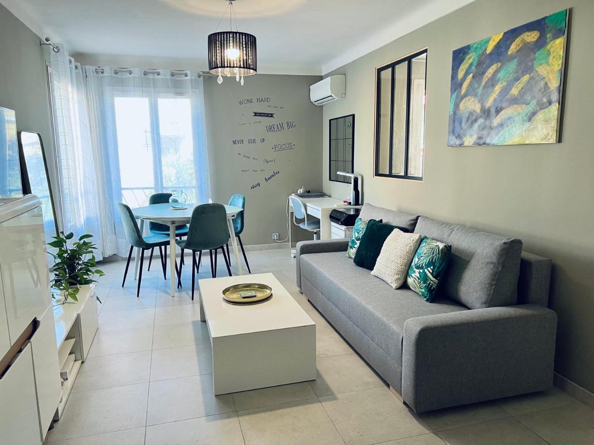 Apartamento Nice West Cosy Flat Balcony, Near Airport, Train, Beach, Public Transport, Supermarket, Comfortable And Well Equipped Exterior foto